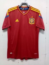 2012 Spain Home Fans Version Retro Jersey
