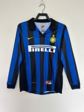 98/99 Inter Milan Home Retro Jersey Long Sleeve