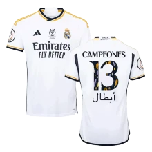 2023/24 Real Madrid CAMPEONES #13 Home Jersey  1:1 Quality Fan Version