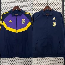 23/24 Real Madrid Windbreaker Jacket two-sided Jacket Thai Quality
