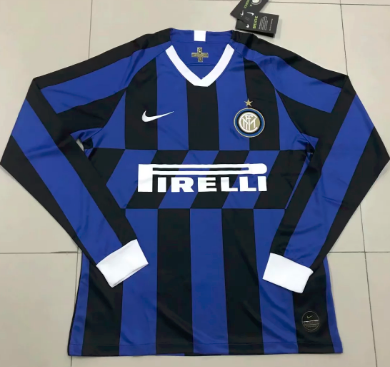Thai Version Inter Milan LS Home Soccer Jersey