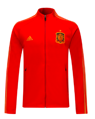 Spain 2020 Training Jacket - Red