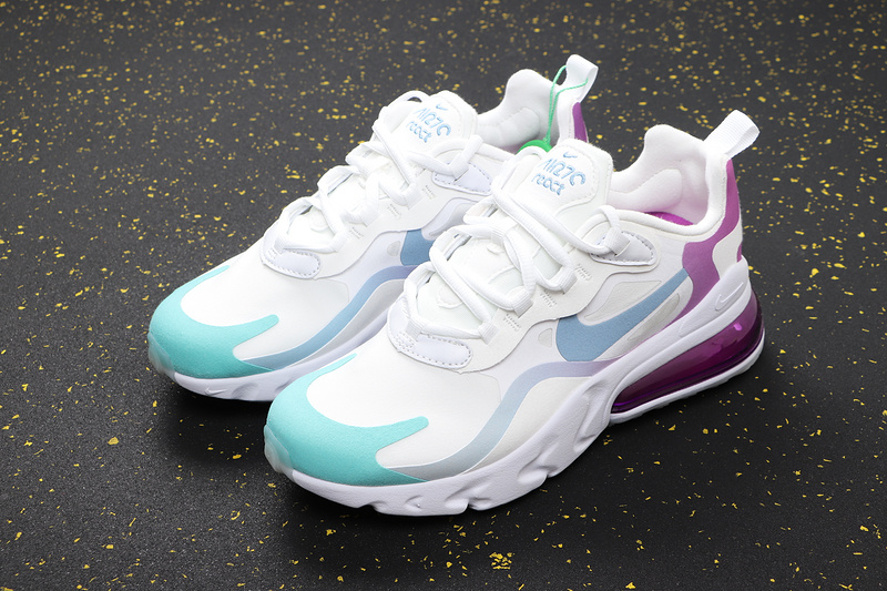 nike air max 270 react white aurora