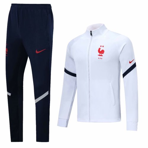 20/21 France white training suit