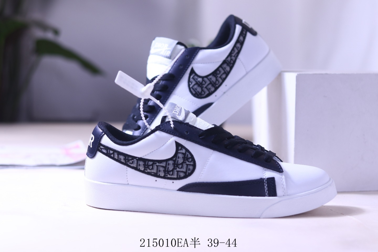 Dior x Nike SB Blazer Mid White Black Shoes CN8607-020 - Sepsport