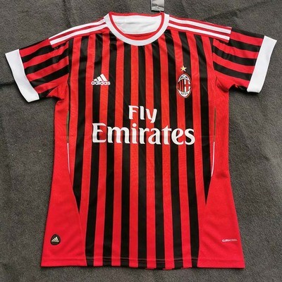 11-12 AC Milan Home Retro Jerseys Shirts 