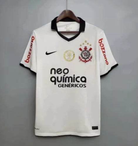 Retro Corinthians 2012 home short sleeve training suit
