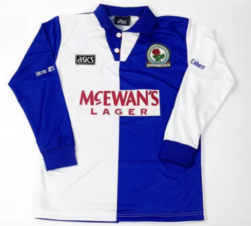 1994/1994 Blackburn Rovers home L/S retro jersey