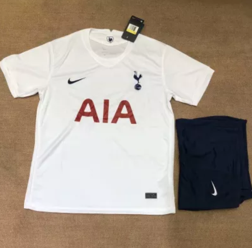 21 22 Tottenham Hotspur Home Soccer Jersey And Short Kit