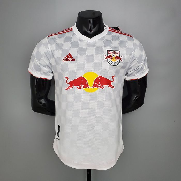 21/22 New York Red Bull player version home version short sleeve training  suit