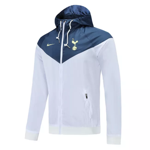 Mens Tottenham Hotspur All Weather Windrunner Jacket White 2021/22