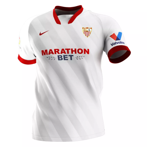 20-21 Sevilla home Football Shirts Jersey