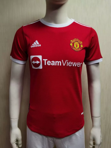 21/22 Manchester United Home Jersey Player Version 1:1 Quality