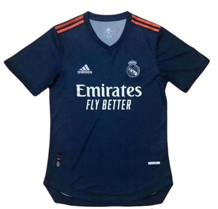 2021 2022 REAL MADRID AWAY PLAYER VERSION SOCCER JERSEY SHIRT