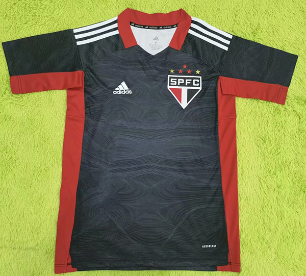 Sao Paulo 21 22 Gk Black Soccer Jersey