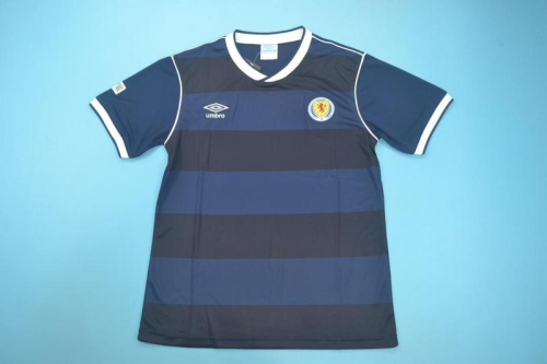 Scotland 1986 World Cup Home Soccer Jersey