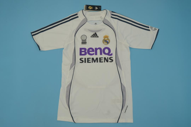 Real Madrid 06/07 Home Soccer Jersey