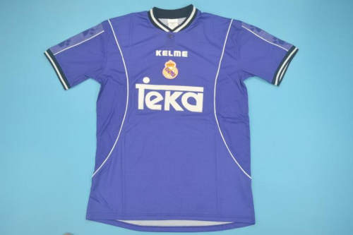 1997 / 1998 Real Madrid away Soccer Jersey