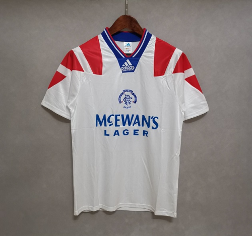 1992 / 1994 Rangers away Soccer Jersey
