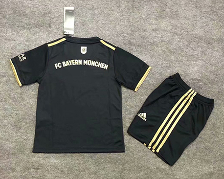 21 22 Bayern Munich Away Kid S Football Shirt Short