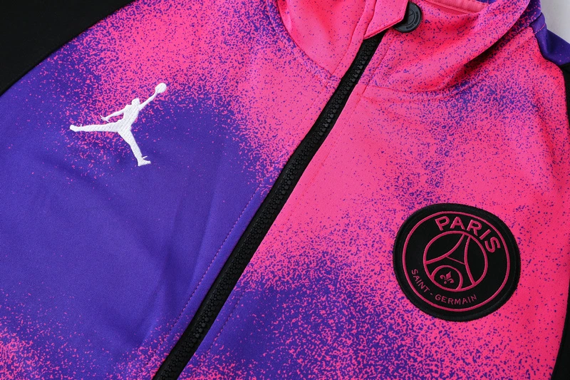 PSG 21/22 Jordan Pink-Purple Men Jacket 