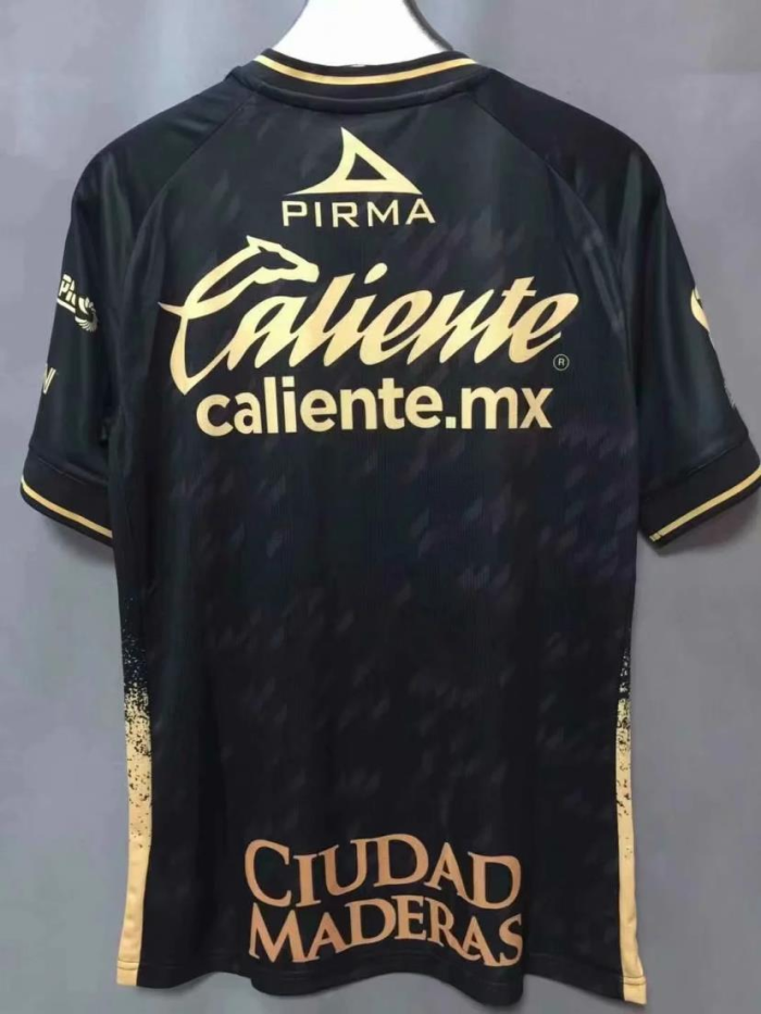 Club Leon 21 22 Away Black Soccer Jersey