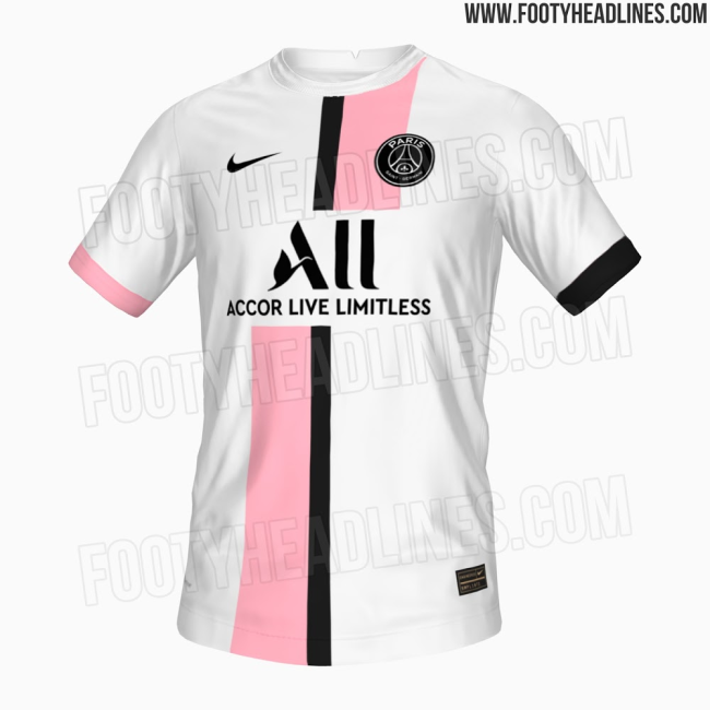 Paris St Germain 21 22 Away White Jersey