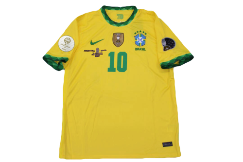Brazil 2021 Home Copa America Finals Jersey