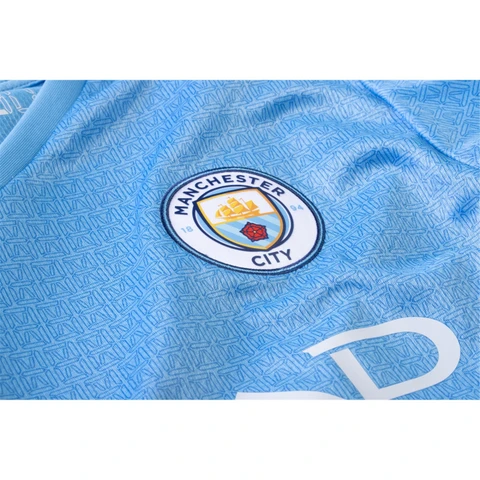 21-22 players version Manchester City home soccer Jersey