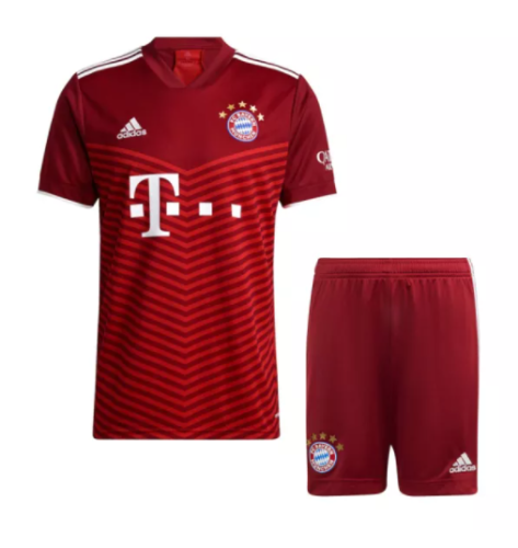 Bayern Munich  2021 / 2022  home Soccer Jersey and short Kit