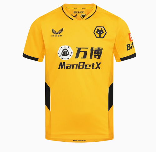 Wolves 21/22 Home Soccer Jersey