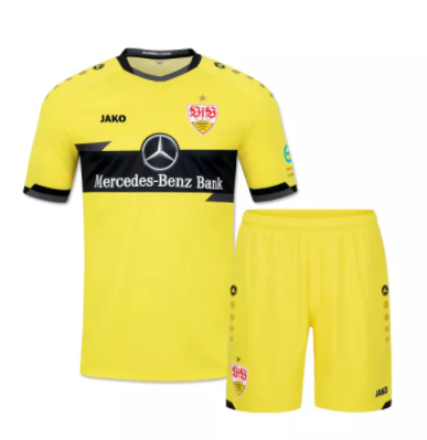 21/22 Stuttgart Kids goalkeeper Soccer Jersey and shorts