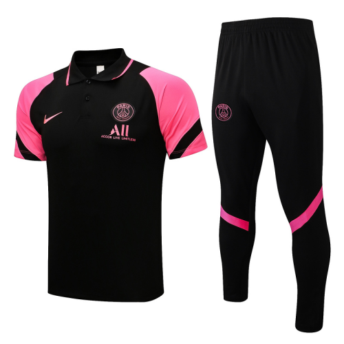 PSG 21/22 Pink/Black Training Kit Jerseys