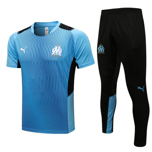 Marseilles 21/22 Blue Training Kit Jerseys