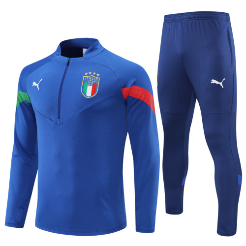 Italy 22/23 Tracksuit - Blue