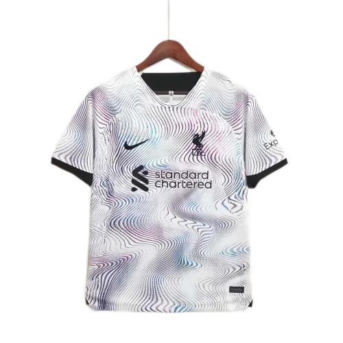 Liverpool 22/23 Away White Soccer Jersey