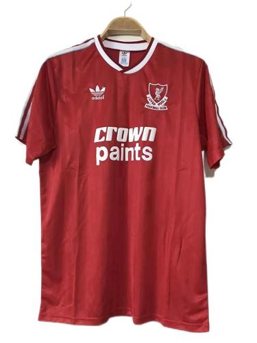Liverpool 87/88 Home Soccer Jersey
