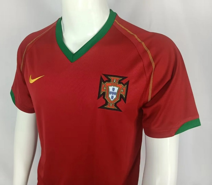 Portugal 2006 Home Soccer Jersey