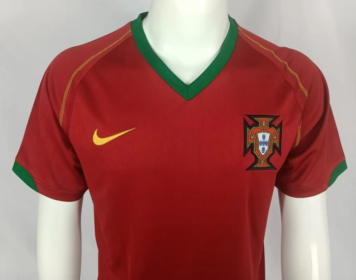 Portugal 2006 Home Soccer Jersey