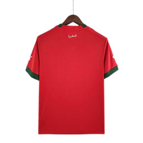 Morocco 2022 World Cup Home Soccer Jersey