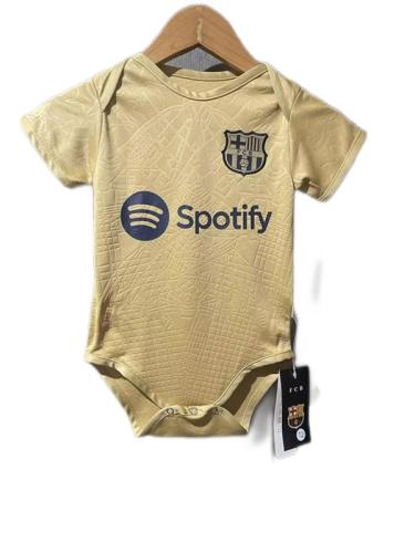 Barcelona 22/23 Baby Away Golden Soccer Jersey
