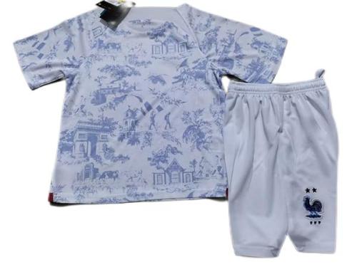 Kids-France 2022 World Cup Away Leaked Soccer Jersey