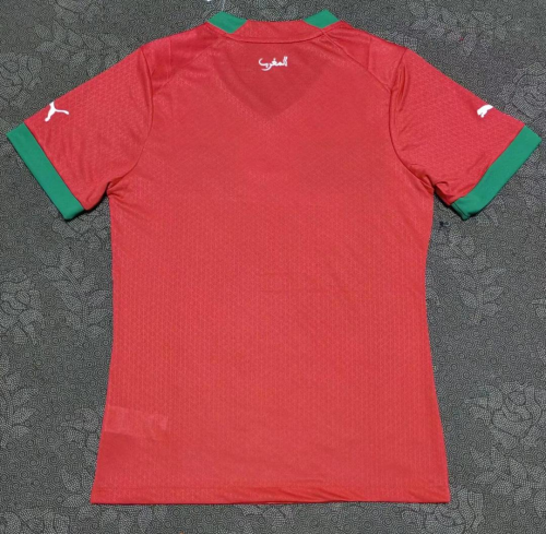 Morocco 2022 World Cup Home Jersey(Player)