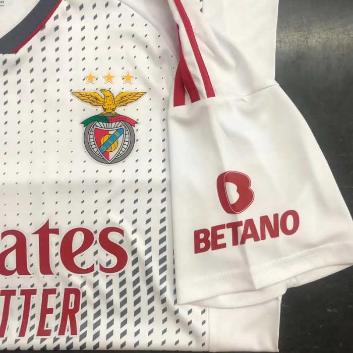 Benfica 22/23 Third White Soccer Jersey