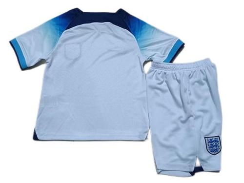 Kids-England 2022 World Cup Home Soccer Jersey