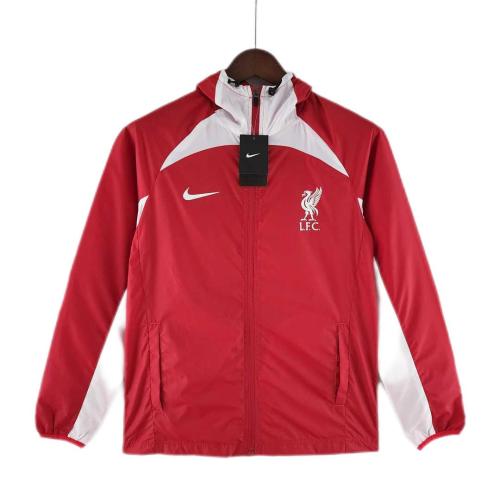Liverpool 22/23 Wind Coat - Red/White