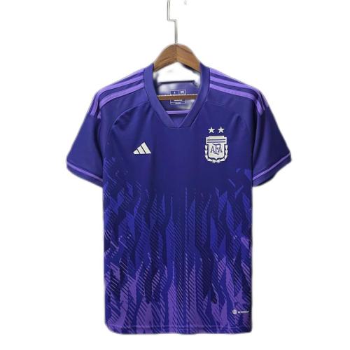 Argentina 2022 World Cup Away Purple Jersey