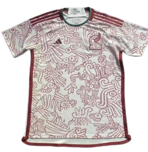 Mexico 2022 World Cup Away White Soccer Jersey