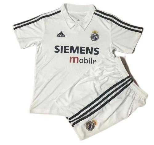 Kids-Real Madrid 02/03 Home Soccer Jersey