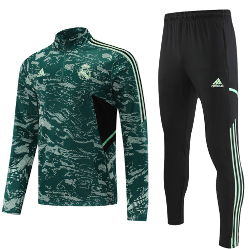 Real Madrid 22/23 Tracksuit - Green